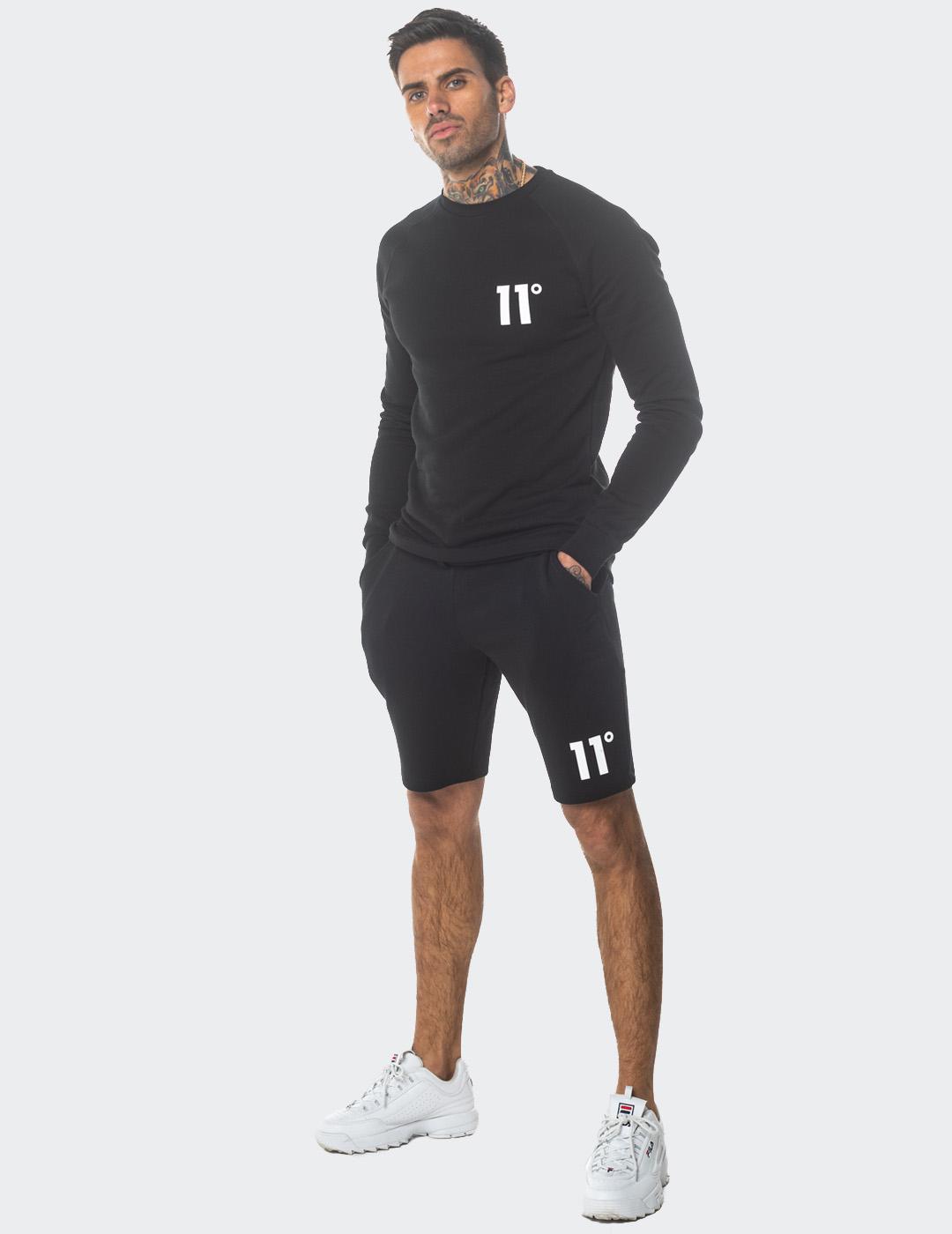 Bermuda Eleven Degree CORE SWEAT - Negro