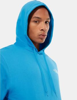M GRAPHIC HOODIE PULLOVER  ME91 - CLEAR LAKE BLUE/