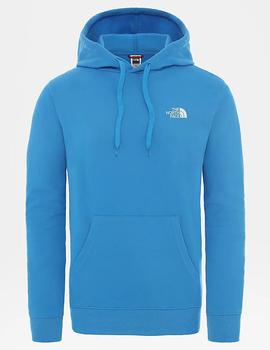 M GRAPHIC HOODIE PULLOVER  ME91 - CLEAR LAKE BLUE/