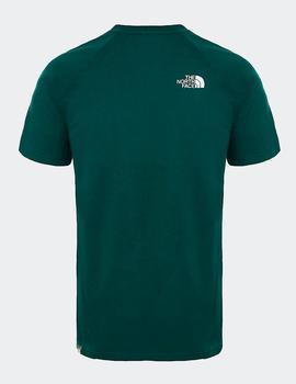 Camiseta RAGLAN REDBOX SS TEE - NIGHT GREEN