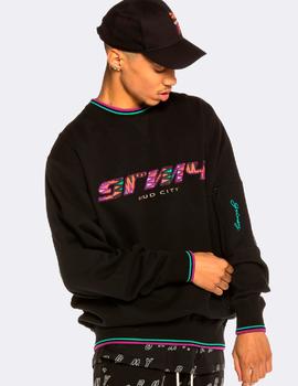 Sudadera Grimey ACKNOWLEDGE - Negro