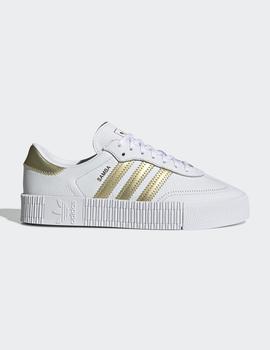 Zapatillas Adidas W SAMBAROSE - White Gold