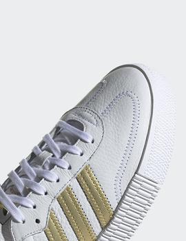 Zapatillas Adidas W SAMBAROSE - White Gold