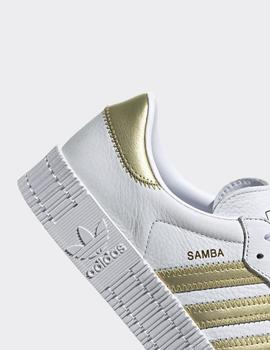 Zapatillas Adidas W SAMBAROSE - White Gold