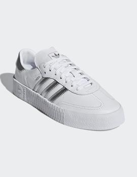 Zapatillas Adidas W SAMBAROSE - White Silver