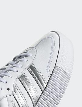 Zapatillas Adidas W SAMBAROSE - White Silver