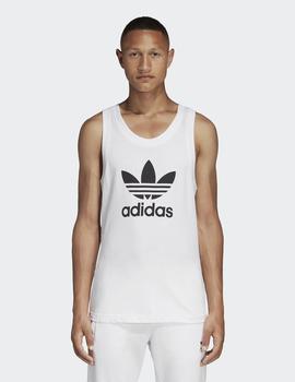 Camiseta Tirantes Adidas TREFOIL - Blanco