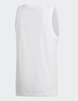 Camiseta Tirantes Adidas TREFOIL - Blanco
