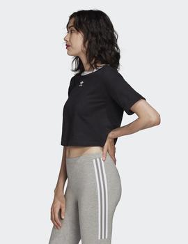 Camiseta Adidas CROP TOP - Negro