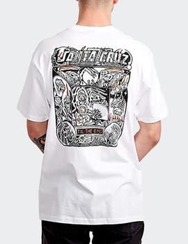 Camiseta Santa Cruz Multimedia Witchcraft - Blanco