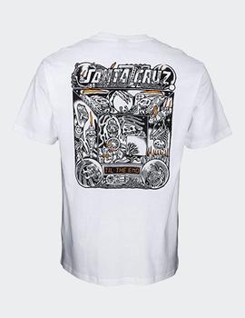 Camiseta Santa Cruz Multimedia Witchcraft - Blanco