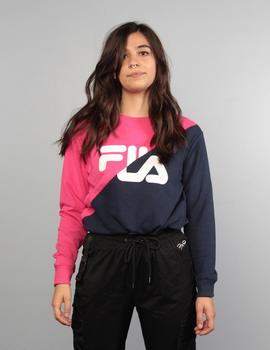 Sudadera Fila  BANJI - pink yarrow/black iris