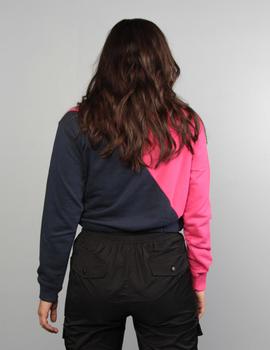 Sudadera Fila  BANJI - pink yarrow/black iris