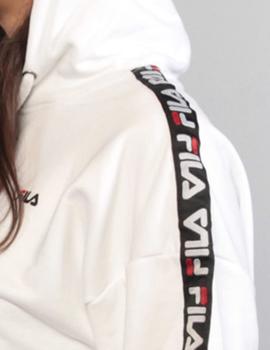 Sudadera Capucha Fila W CLARA - Bright White