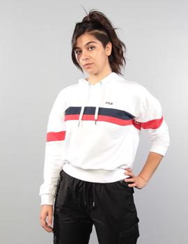 Sudadera Capucha Fila  ELLA - BRIGHT WHITE