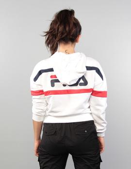 Sudadera Capucha Fila  ELLA - BRIGHT WHITE