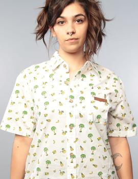 Camisa Hydroponic ISLAND SHIRT natural white ex