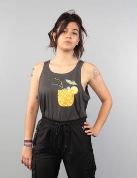 Camiseta tirantes Hydroponic COCKTAIL TANK TEE used charcoal