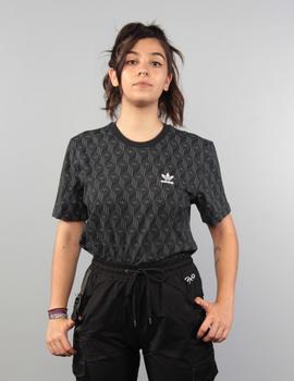 Camiseta Adidas MONO AOP - Negro