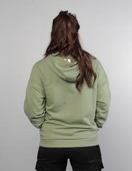 Sudadera Capucha TAVORA - sea spray/bright white