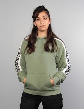 Sudadera Capucha TAVORA - sea spray/bright white