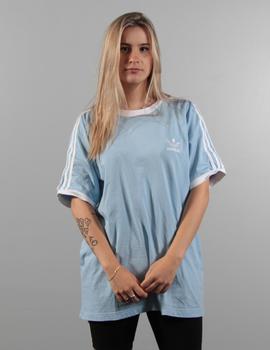 Camiseta Adidas 3 STRIPES - Azul claro