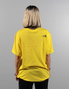 Camiseta The North Face FINE - Amarillo