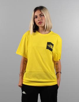 Camiseta The North Face FINE - Amarillo