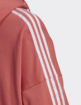 Sudadera Capucha CROPPED HOOD - Salmon