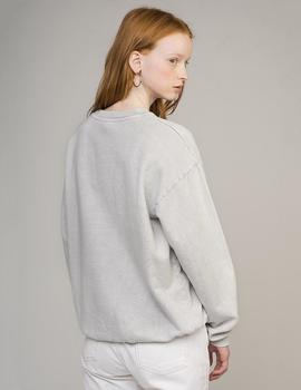 Sudadera crew Kaotiko TIE DYE DIANE - Gris