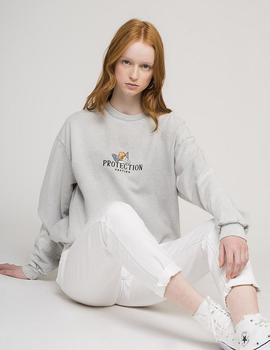 Sudadera crew Kaotiko TIE DYE DIANE - Gris
