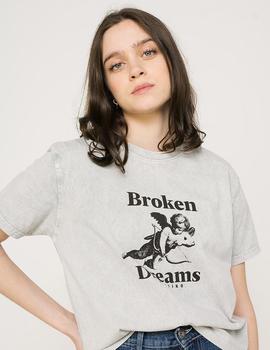 Camiseta Kaotiko TIE DYE BROKEN DREAMS - Gris