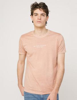 Camiseta Kaotiko TIE DYE - Apricot