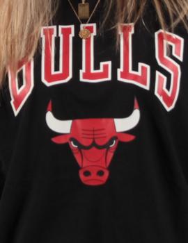 Camiseta New Era TEAM LOGO CHICAGO BULLS - Negro