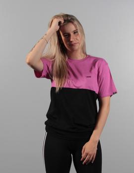 Camiseta Vans COLORBLOCK - ROSEBUD BLACK