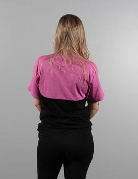 Camiseta Vans COLORBLOCK - ROSEBUD BLACK