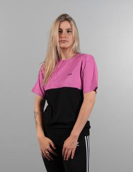 Camiseta Vans COLORBLOCK - ROSEBUD BLACK