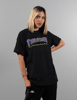 Camiseta OUTLINED - Black/Purple