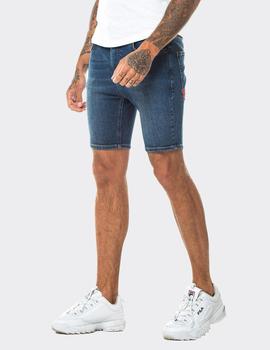 Bermuda Eleven Degree ESSENTIAL DENIM SKINNY FIT - Mid Blue