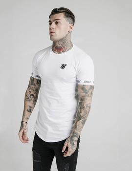 Camiseta Siksilk RAGLAN TECH TEE - White