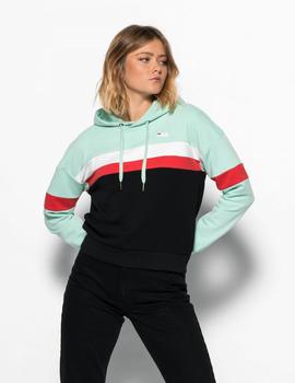 Sudadera Capucha W ELLA - Mist Green