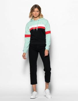 Sudadera Capucha W ELLA - Mist Green
