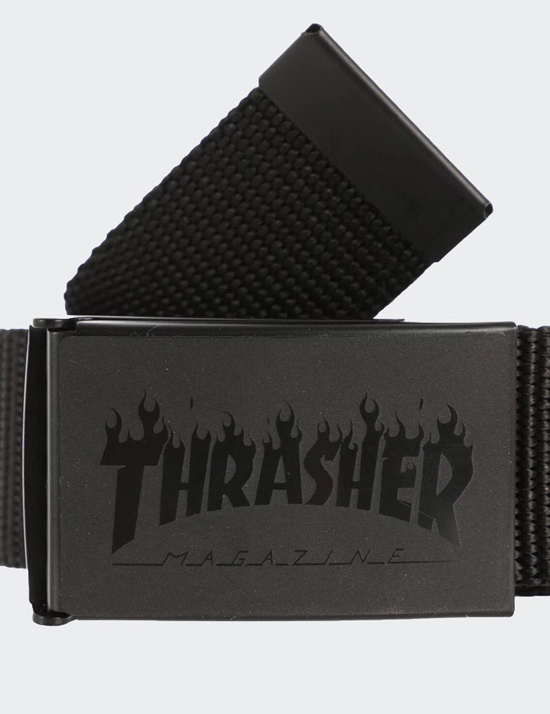 Cinturón Thrasher FLAME BOTTLE - Negro