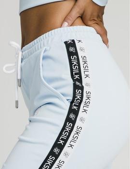 Pantalón Siksilk  SKY TAPE TRACK - Light Blue