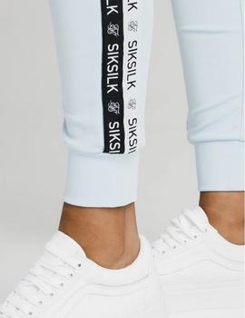 Pantalón Siksilk  SKY TAPE TRACK - Light Blue