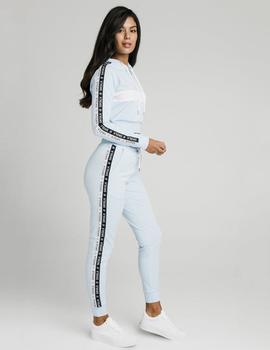 Sudadera Siksilk SKY TAPE TRACK TOP - Light Blue