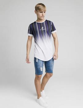 Bermuda DISTRESSED DENIM - Midstone