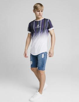 Bermuda DISTRESSED DENIM - Midstone