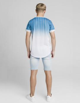 Bermuda DISTRESSED DENIM - Light Blue