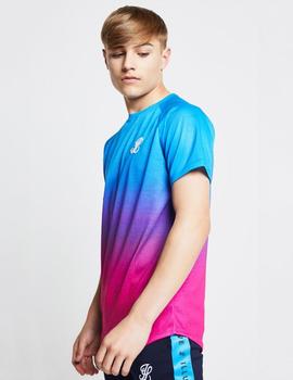 Camiseta FADE - Blue/Pink